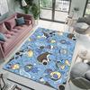 Pocket Monsters Squirtle Print Rug Carpet for Living Room Children Bedroom Mat Sofa Doormat Floor Rug Home Decor Anti Slip Mat