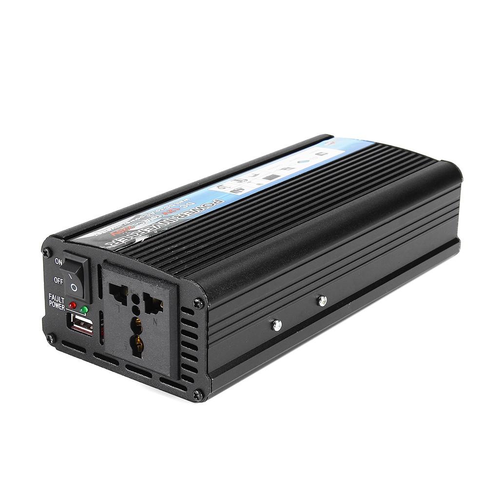 5000 Вт DC 12 В в AC 220 В USB-зарядное устройство Преобразователь Адаптер Модифицированная синусоида Черный Портативный Инвертор МАКС. Вт Автомобильный Инвертор Питания