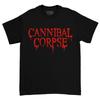 CANNIBAL CORPSE cd cvr КРАСНЫЙ ЛОГОТИП Официальная РУБАШКА LRG Новая отвратительная съеденная спина разделанная Унисекс Футболка