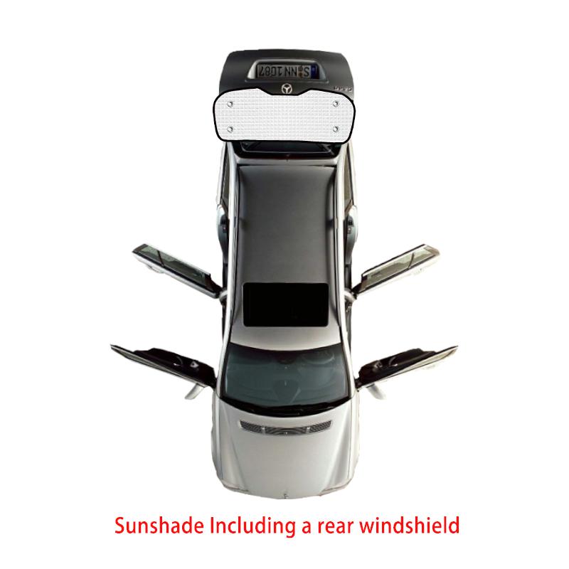 Для Ford Edge Endura MK2 CD539 2015- 2018 Автомобильные солнцезащитные козырьки на все окна, защита от УФ, аксессуары для лобового стекла, солнцезащитный козырек на окно