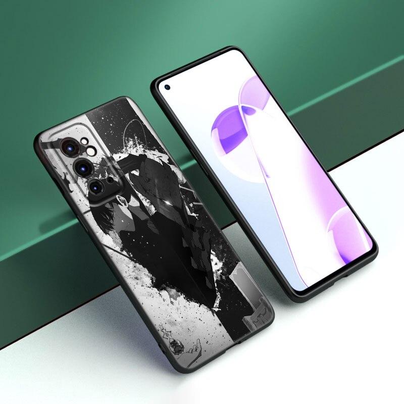 Чехол для телефона с выравниванием аниме Solo для OnePlus 7T 8T 9RT 10R Pro 6T Nord 2T CE2 N10 N20 N100 N200 ACE 5G, мягкий черный чехол из ТПУ