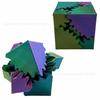 Desktop Decoration 3D Printed Cube Toys Gear Ball Stress Relief Cube Rotating Stress Relaxing Toys
