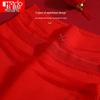 Hongdou Women's Lucky Red Seamless Cotton Briefs (3-Pack)