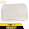 Great Wall Voleex C30 Fuel Tank Cap Cover: Stainless Steel Filler Cap Decoration Sticker for Exterior Enhancement