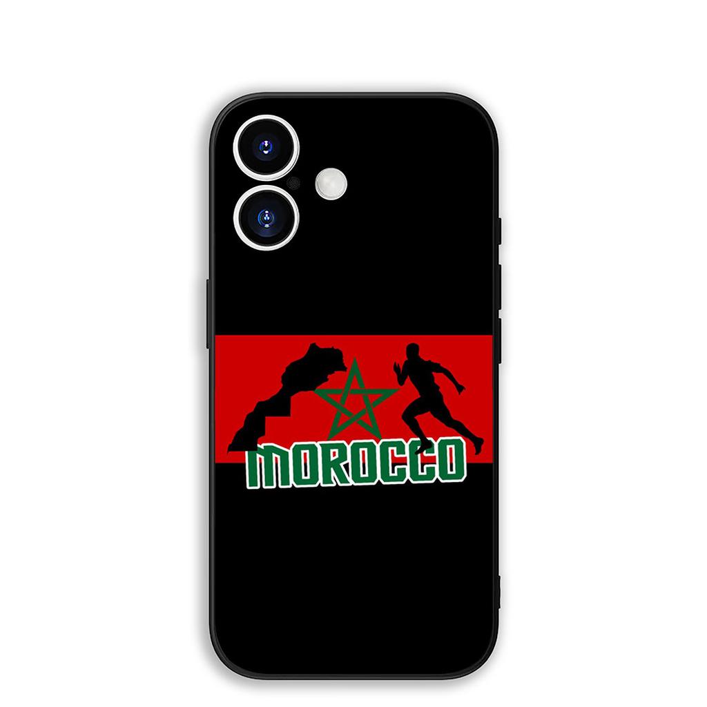 Чехол для Motorola Moto Edge 70 60 Fusion Stylus NEO Pro G56 G96 G04 G05 20 E20 E32 Защитная крышка Чехол для телефона Флаг Марокко