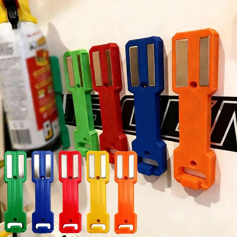 Blue Magnetic Can Organizer 6 Colors Magnetic Spray Can Holder Holder Magnetic Organizer  Tool Box