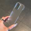 Матовый прозрачный безрамочный чехол из поликарбоната для iPhone 17 16 13 14 15 12 11 Pro Max X XS XR С отводом тепла Безрамный Ультратонкий Чехол