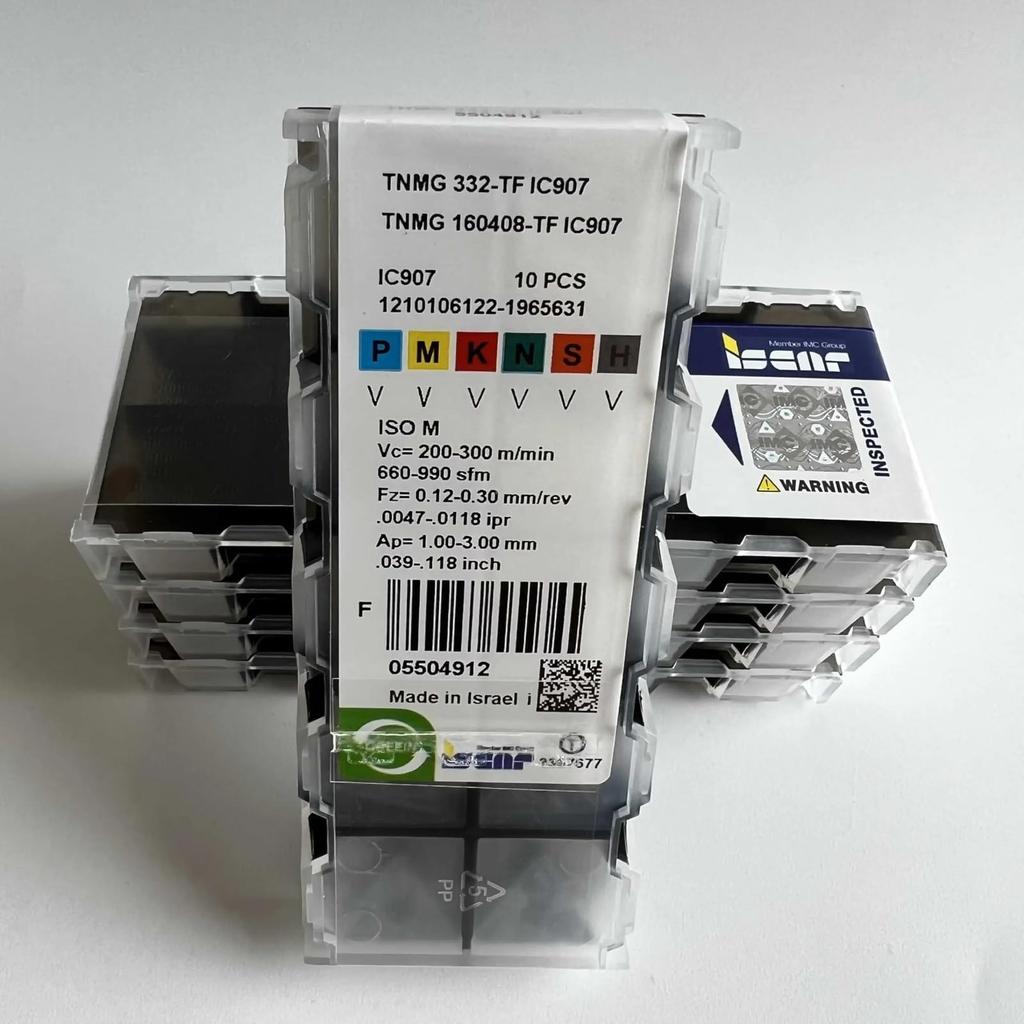 TNMG160408-TF IC907 /Industrial indexable Carbide Inserts 10 PCS