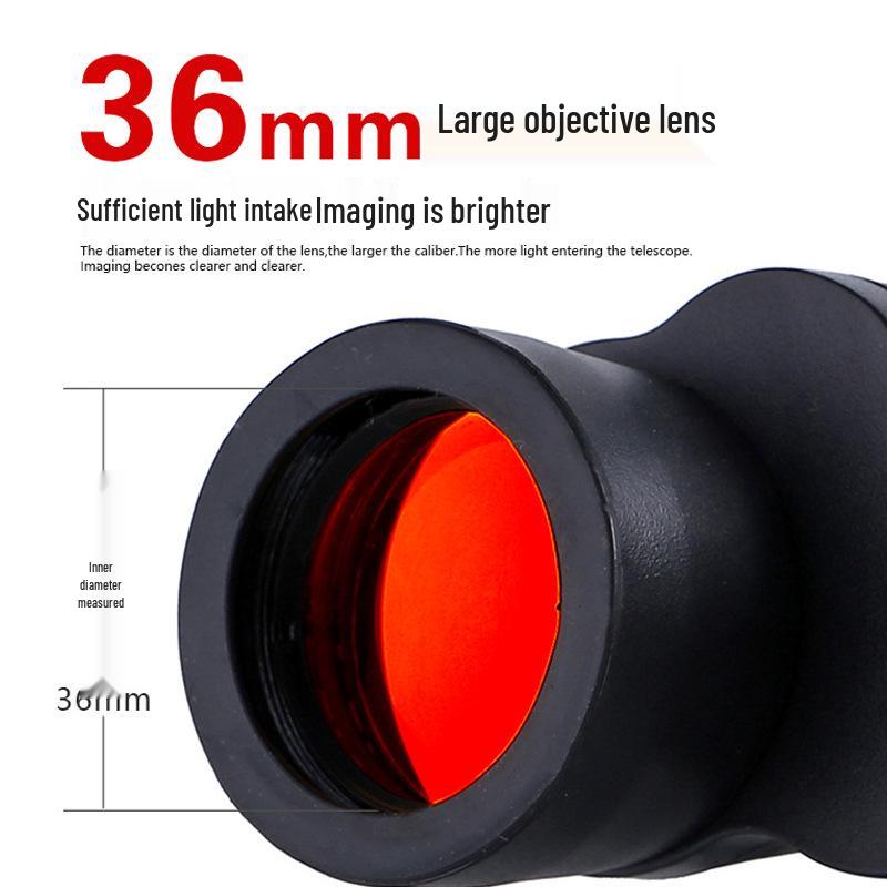 Maifeng 80x80 HD Мощный бинокль с ночным видением при слабом освещении