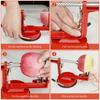 Three In One Fruit Peeler Manual Crank Peeler with Stable Suction Cup Labor-saving Peeler Suitable for Cutting Fruit Skin