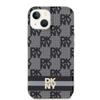 Dkny Dkhmp14Shcptsk Iphone 14 / 15 / 136.1 Czarny/Black Hardcase Iml Checkered Mono Pattern & Printed Stripes Magsafe