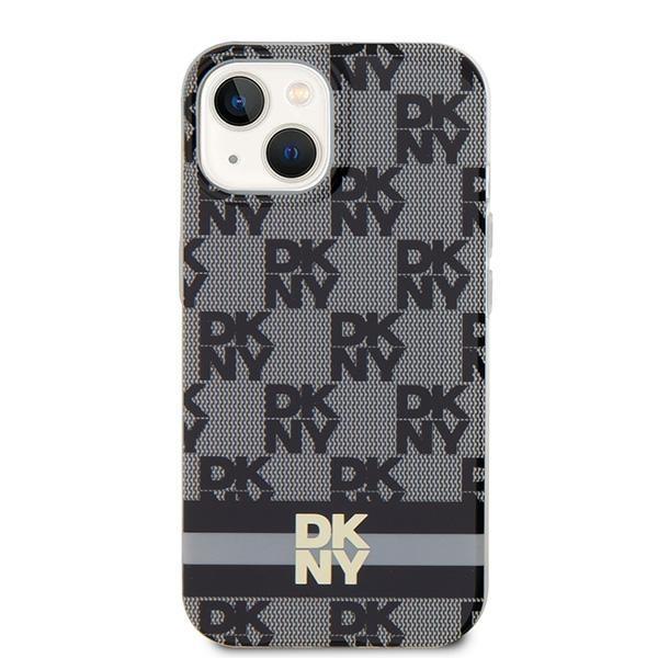 Dkny Dkhmp14Shcptsk Iphone 14 / 15 / 136.1 Czarny/Black Hardcase Iml Checkered Mono Pattern & Printed Stripes Magsafe