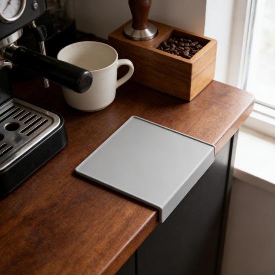 Коврик для темперирования эспрессо Нескользящий силиконовый коврик для темпера кофе Термостойкая подставка для темперирования бариста для столешницы эспрессо-машины