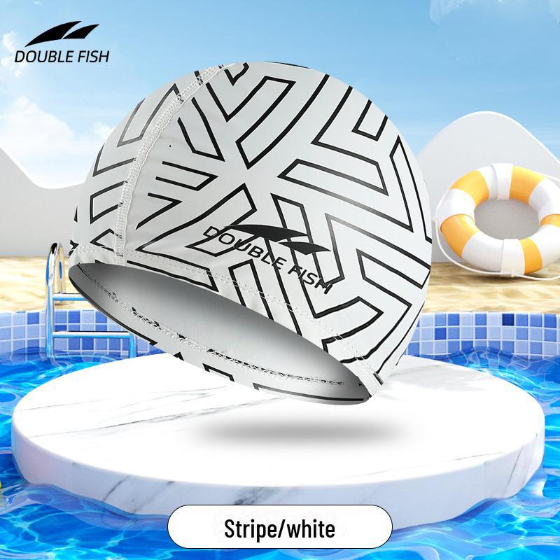 Pisces Adult Водонепроницаемая шапочка для плавания большого размера для мужчин и женщин - удобная шапочка с полиуретановым покрытием