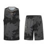 Casual Running Basketball Vest Comfortable Jersey Shorts Sports Suit Unisex Sportswear Black 24500105-001+24500205-001