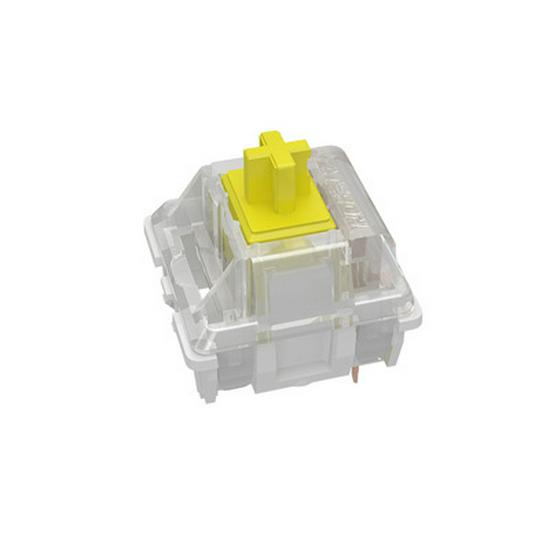 Механические переключатели клавиатуры Gateron: Кремовый, синий, красный, коричневый, черный, зеленый, желтый, белый Axes