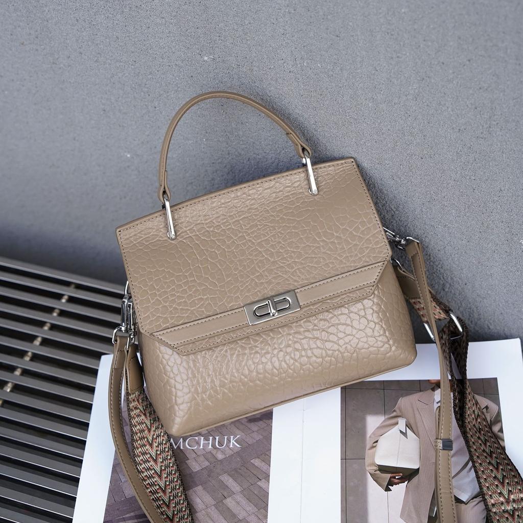 Женская сумка через плечо из коровьей кожи, простая модная сумка, сумка-ракушка для девочек, многосекционная сумка-пельмень