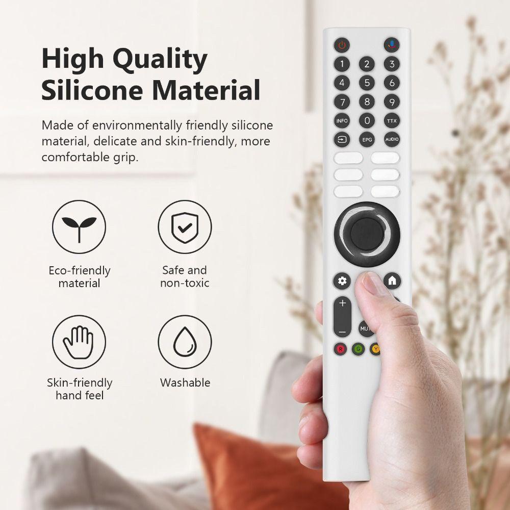 Высококачественный силиконовый защитный чехол с ремешком, мягкий противоударный чехол для пульта дистанционного управления XMRM-P3