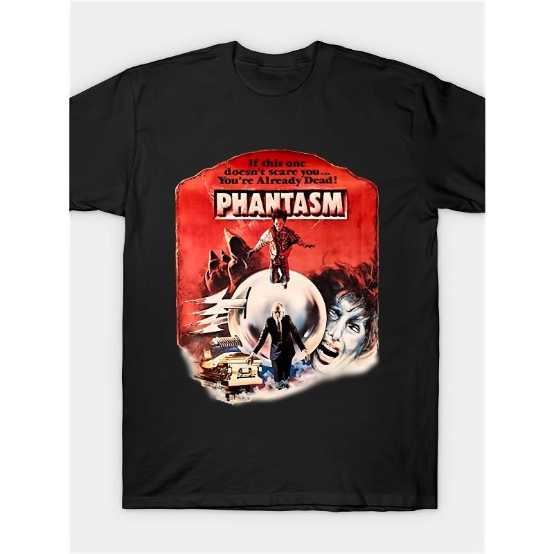 Onemusiness Days Unisexs Retro Phantom Horror Movie Tshirt With Retro 70s And 80s Movie Patterns Suitable For Phantom Fans