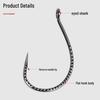 8003 Dragon Scale Soft Bait Hook: Reinforced Wacky, Drop Shot for Perch, Pike, Bass