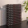 VidaXL Wine Rack for 120 Bottles Brown Solid Pine Wood 340895