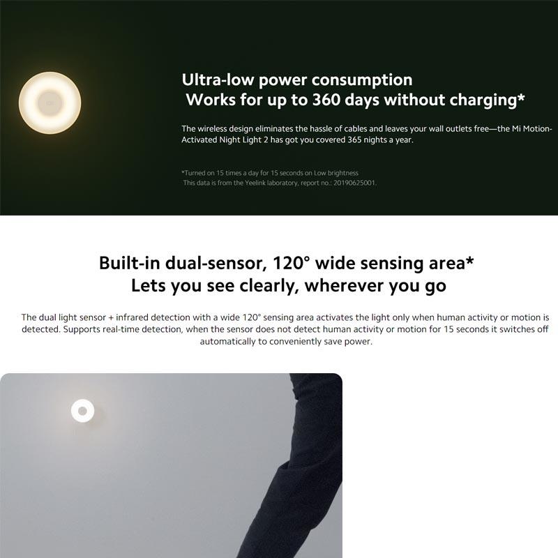 Сенсорный ночник Xiaomi Mijia Night Light 2