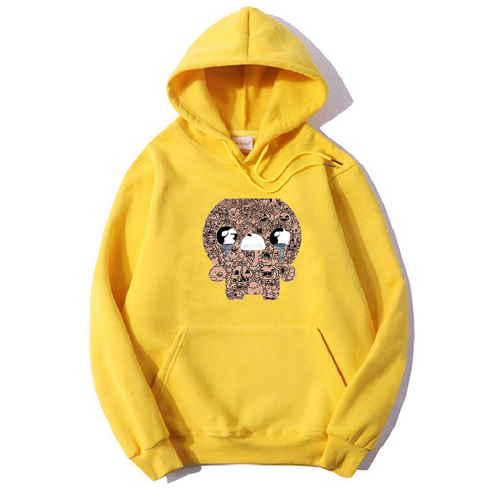 Женская толстовка большого размера Roguelike The Binding of Isaac с рисунком Kawaii/милый свитшот для взрослых с длинными рукавами, уличная одежда в корейском стиле