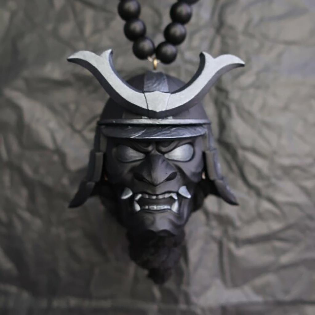 Шлем Самурай-Кабуто/Хання, японское зеркало заднего вида автомобиля Они, подвеска