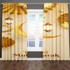 Винно-красный роскошный золотой свет Рамадан Карим оконные шторы жалюзи для гостиной спальни ванной кухни двери домашнего декора2 шт.