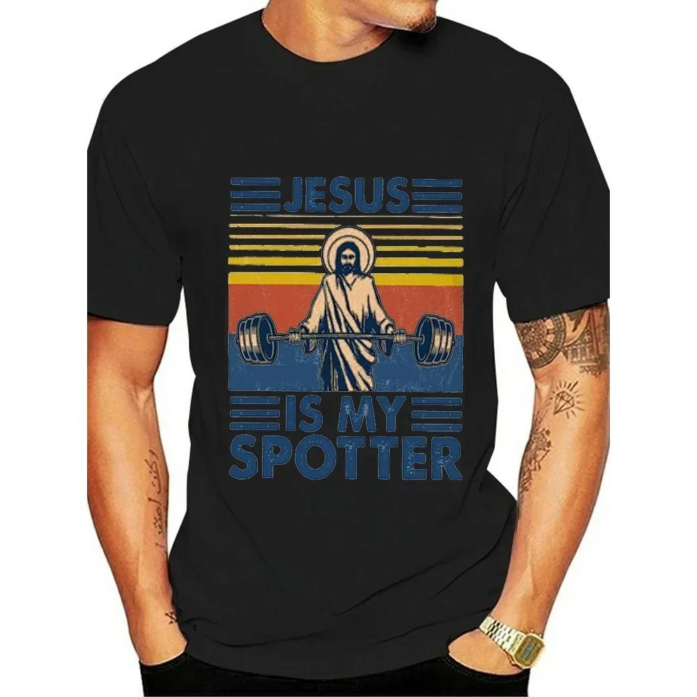 High Quality Short Sleeve Top Not Today Satan Jesus Vs Satan in O-Neck T Shirt Man/Woman Short Sleeve Tees Shirt 2024 New In