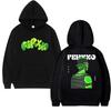 2025 New Feid Ferxxo Harajuku Double Sided Print Streetwear Hoodies Men Women Vintage Hip Hop Pullover Unisex Fleece Sweatshirt