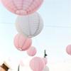 Colorful Round Paper Lanterns with Chinese Lanterns for Wedding Birthday and Christmas Parties