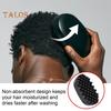 Curly Hair Brush Dreadlock Twist Styler Washable Afro Sponge Afro Racket for Families Easy Curls Rubber Grip Professional Curls Comb for All Hair
