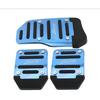 Abaiwai Universal Aluminum Manual Transmission Non-slip Car Pedal Cover Kit Footrest Brake 3D Covers 3d Parts