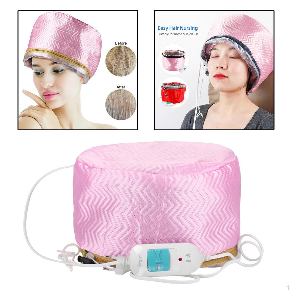 SPA Hair Thermal Treatment Heating Cap Dryers Care Steamer Hat