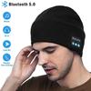 Bluetooth Наушники Беспроводная Умная Шапка Гарнитура Теплая Шапка-Бини Динамик Охота Кемпинг Бег Музыкальная Наушники Шапка Перезаряжаемая
