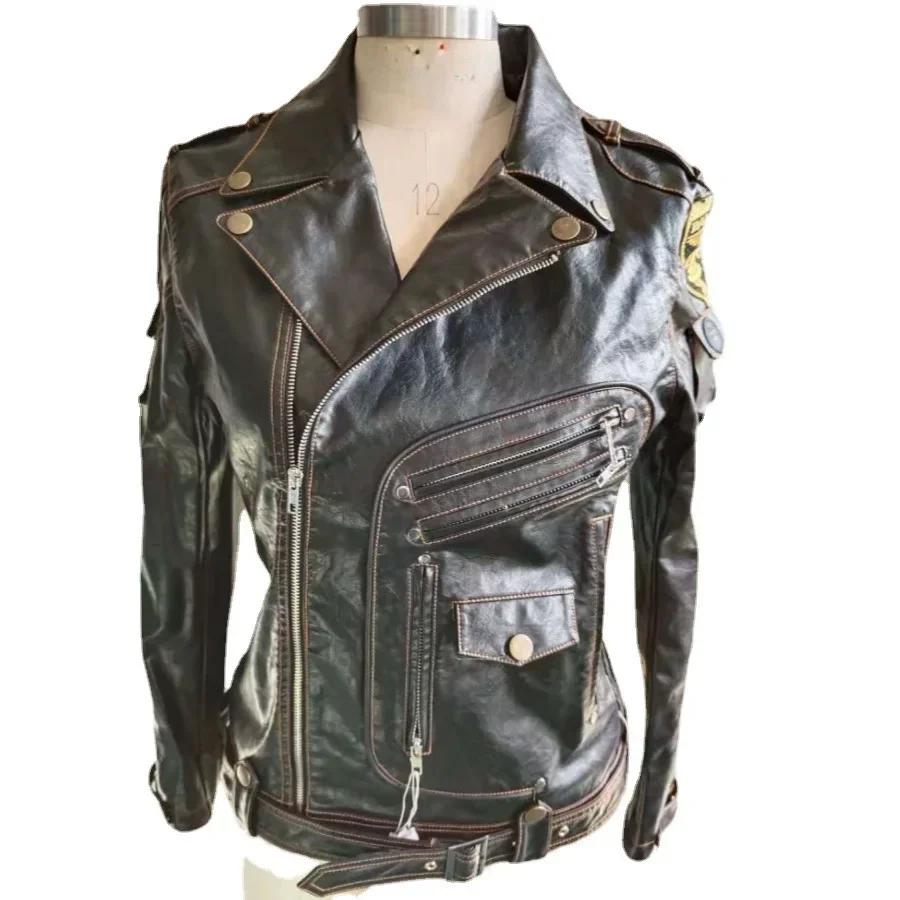 Motorcycle Riding Jacket Clothing Anti-fall Leather Sports Suit GP REPSOL Motorbike Jacket Moto Biker Punk Outwear Abrigos Mens