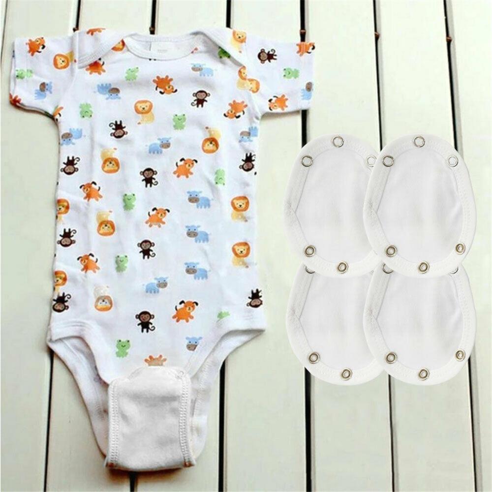 Set Utility Button Romper Lengthen Extend Baby Jumpsuit Plus Bodysuit Extender