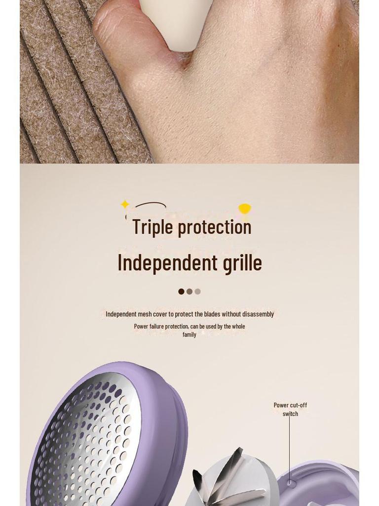 Перезаряжаемый 2-в-1 эпилятор и триммер с цифровым дисплеем для домашнего использования