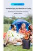 2026 Portable Outdoor Camping Fan with Spray, 20,000mAh, Rechargeable, Long Battery Life, Oscillating Fan with Light