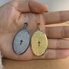 One Piece Stainless Steel Christian Prayer Necklace Bible Verse Cross Necklace Faith Necklace Pendant Unisex