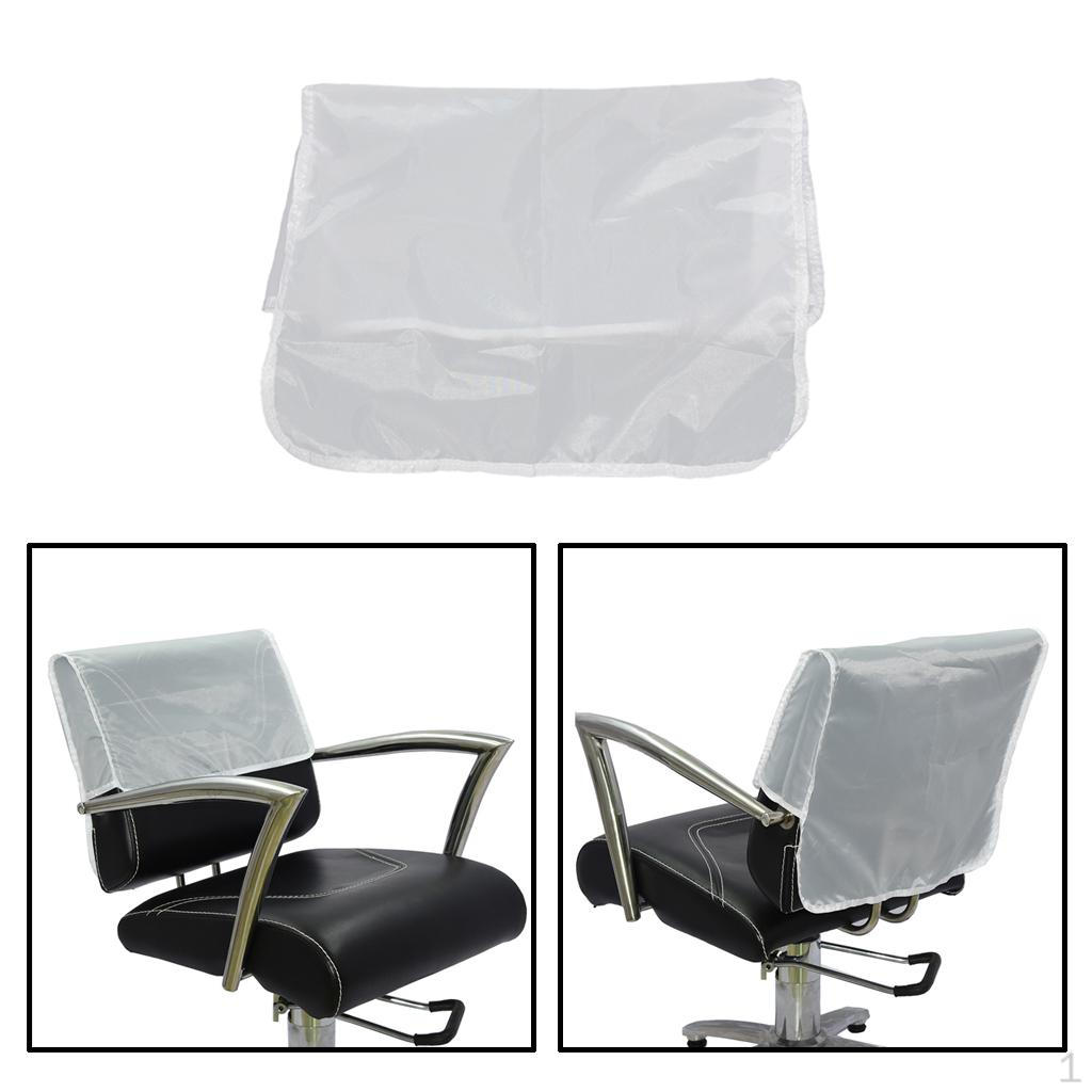 Plastic Cover For Back of Chair In Hairdressing Hair Salons 48x43cm Black