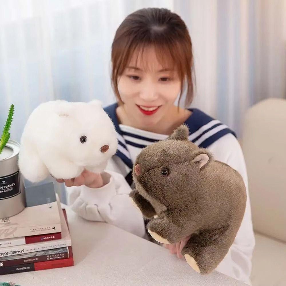 Soft Guinea Pig Plush Toy Cartoon Animal Plush Pillow Cavy Plush Doll  Boys Girls
