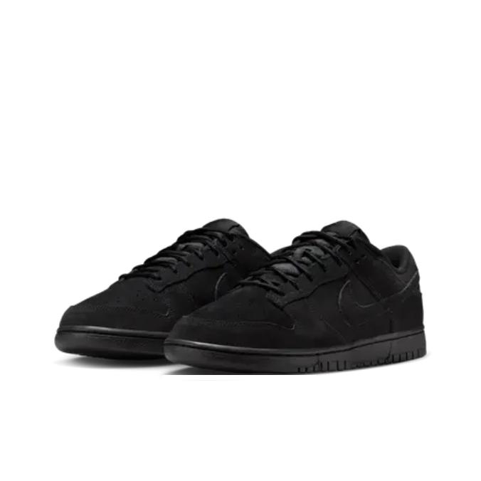 Nike Dunk Low SE Triple Black Унисекс Кроссовки IB6651-001