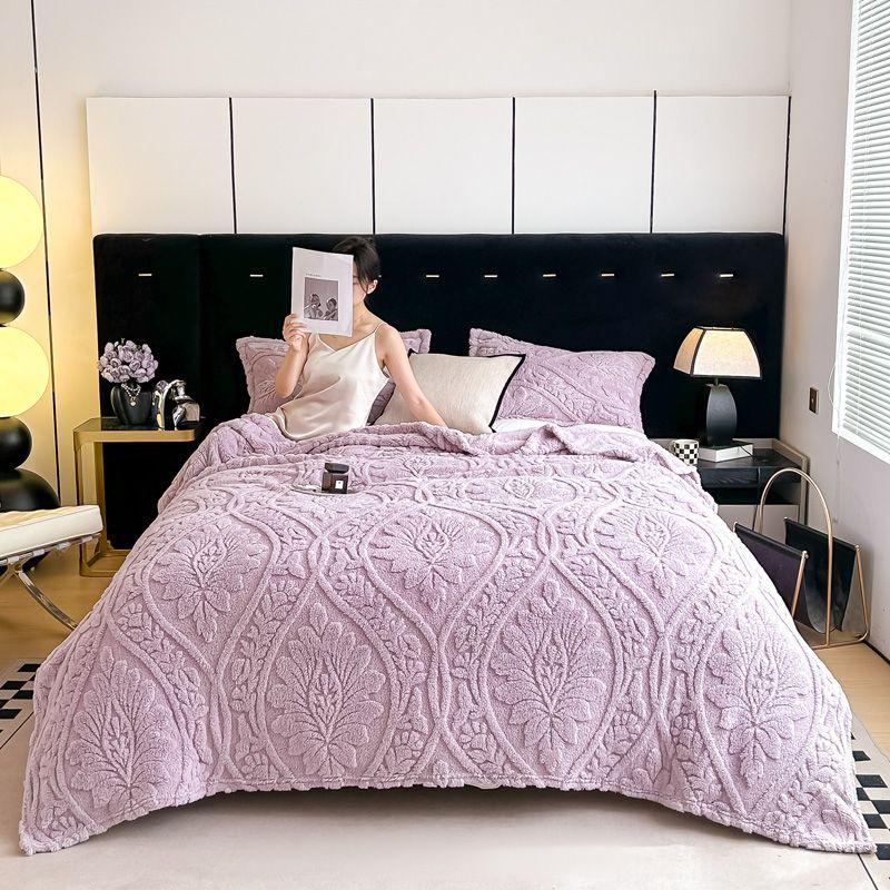 Одеяло из бархата Тафу, супертолстое теплое одеяло, зимнее толстое фланелевое простынь-одеяло