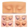 Silicone Face Eye Makeup Practice Board Realistic and Reusable Makeup Practice Training Face