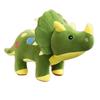 40CM Triceratops Plush Toy Spotted Dinosaur Kingdom Sleep Soothing Throw Pillow Doll Super Soft To Give Children Birthday Gifts