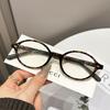 Очки Y2K Овальные с защитой от синего света Женские Роскошные Дизайнерские Маленькие Овальные Солнцезащитные очки с защитой от синего света Ретро Леопардовые Очки