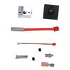 3D Printer Hotend Kit Hot End 300 Celsius  Nozzle Throat Heating Block 24V 40W Set for Ender 3 S1