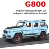 1/32 масштаб Benz G800, литая под давлением модель автомобиля, игрушечный автомобиль с откатным механизмом, звуком и светом для детей, коллекция подарков для мальчиков и девочек
